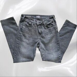 NYDJ Marilyn Straight Black Jeans Size 10